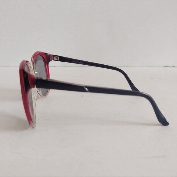 Vintage 80s Jaclyn Smith? France Sunglasses Ombre Oversized FRAMES ONLY - Picture 5 of 10